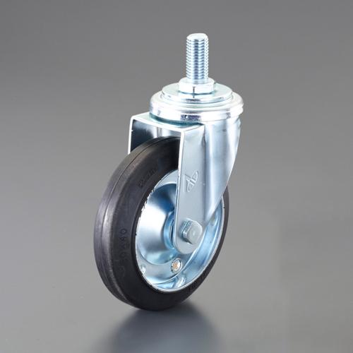 150mm casters (swivel casters, screw-type, rubber)