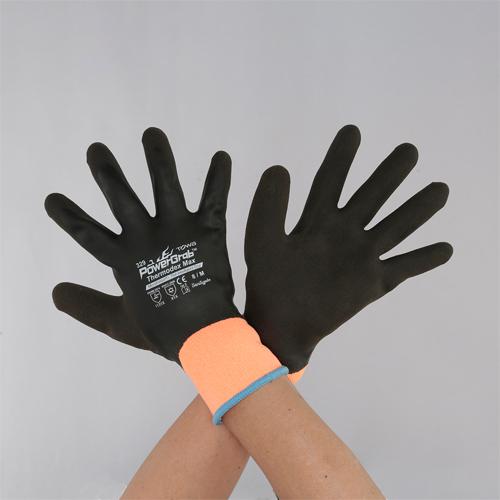 [L/245mm] Gloves (Natural Rubber Coating, Water-Repellent, Cold-Resistant / For Snow Removal)