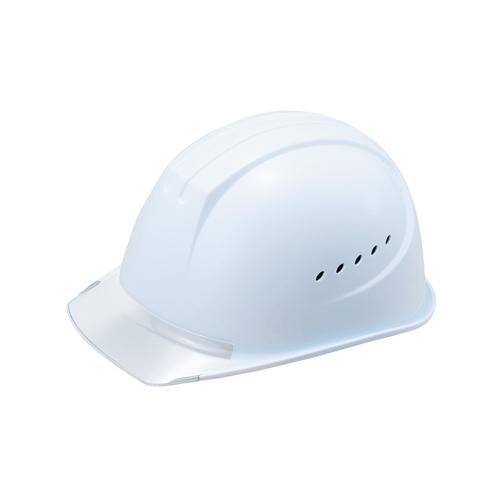 Helmet (Ventilated, White/Clear)
