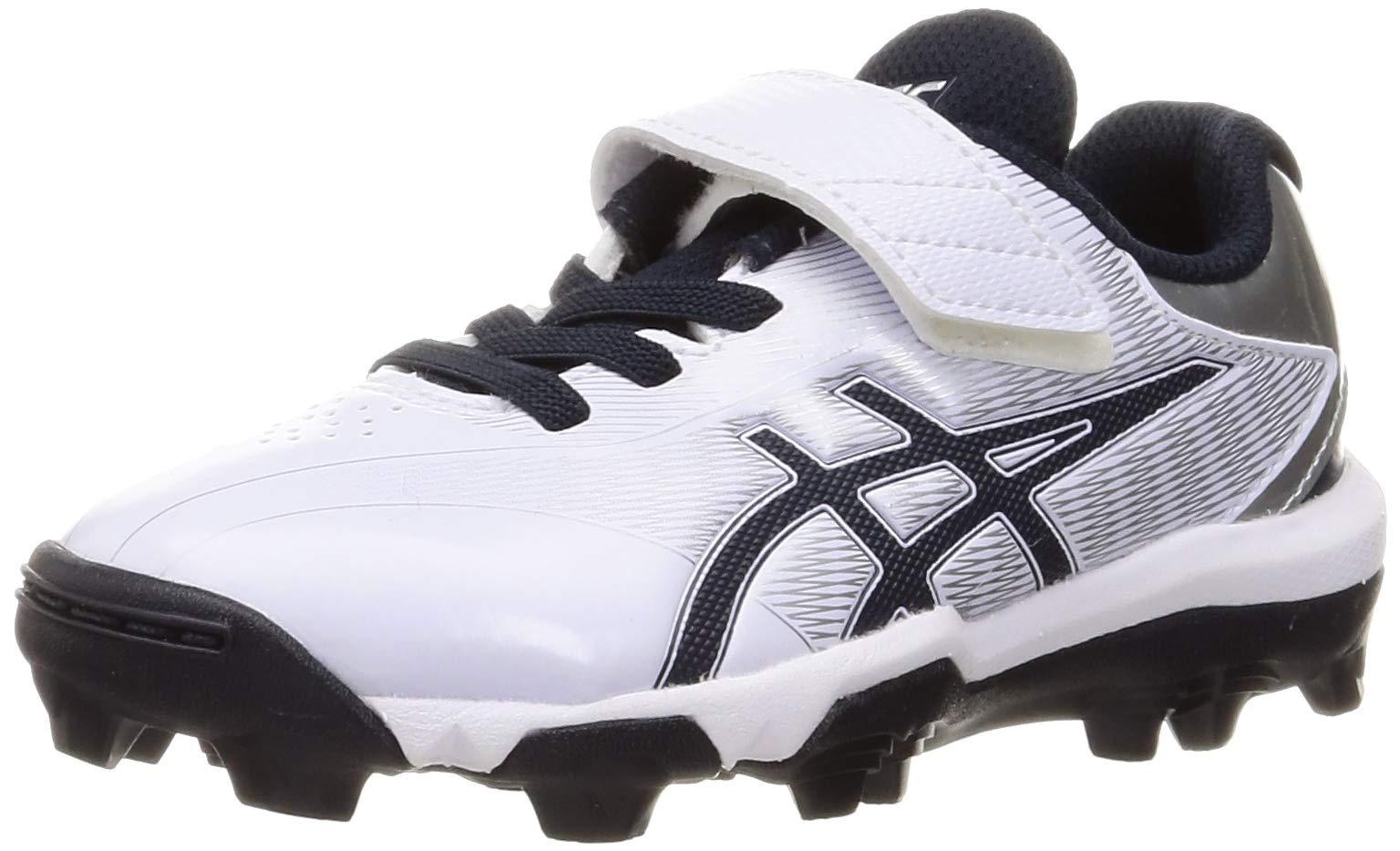 [ASICS] Baseball Shoes STAR SHINE S 2 Kids White/Navy 18.0 cm 2E