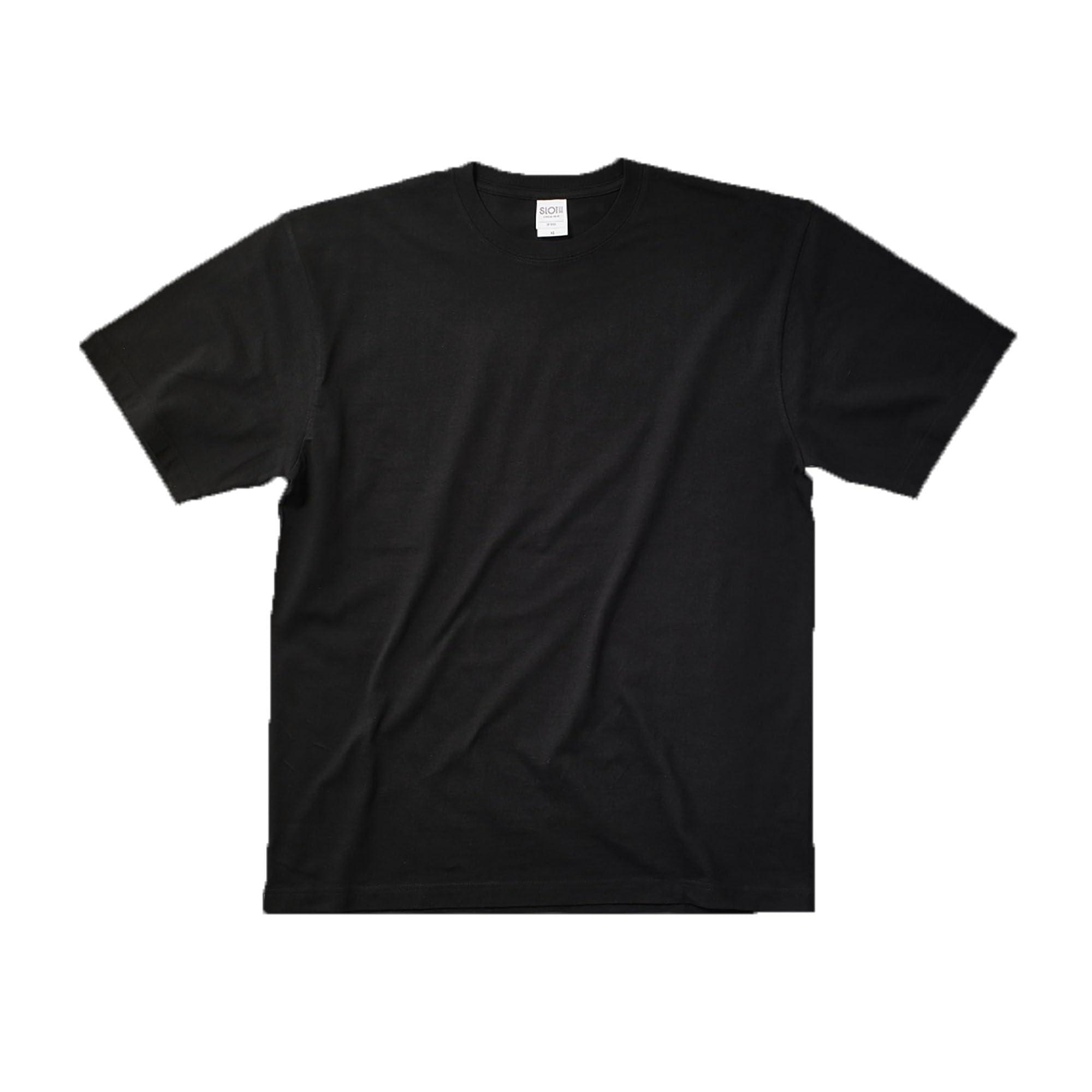 [LifeMax] Regular Organic Cotton T-Shirt Black