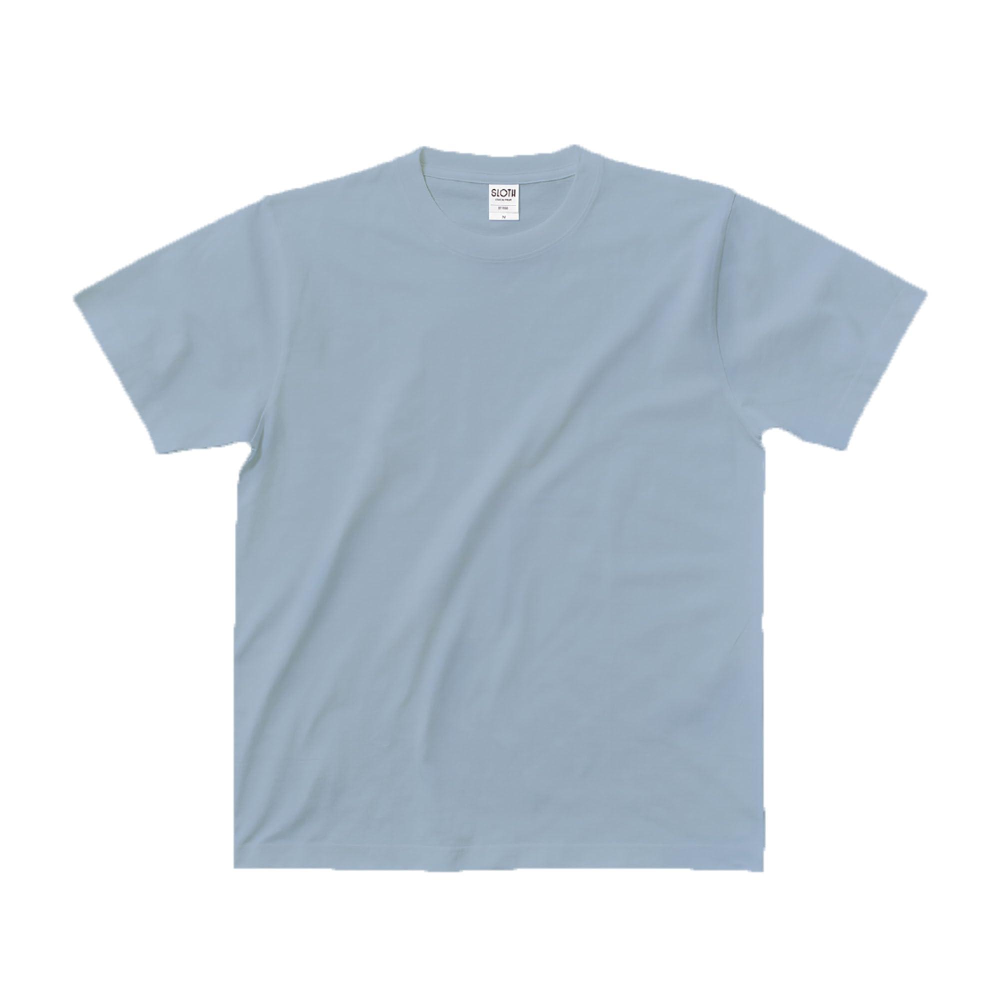 [LifeMax] Regular Organic Cotton T-Shirt Dusty Blue