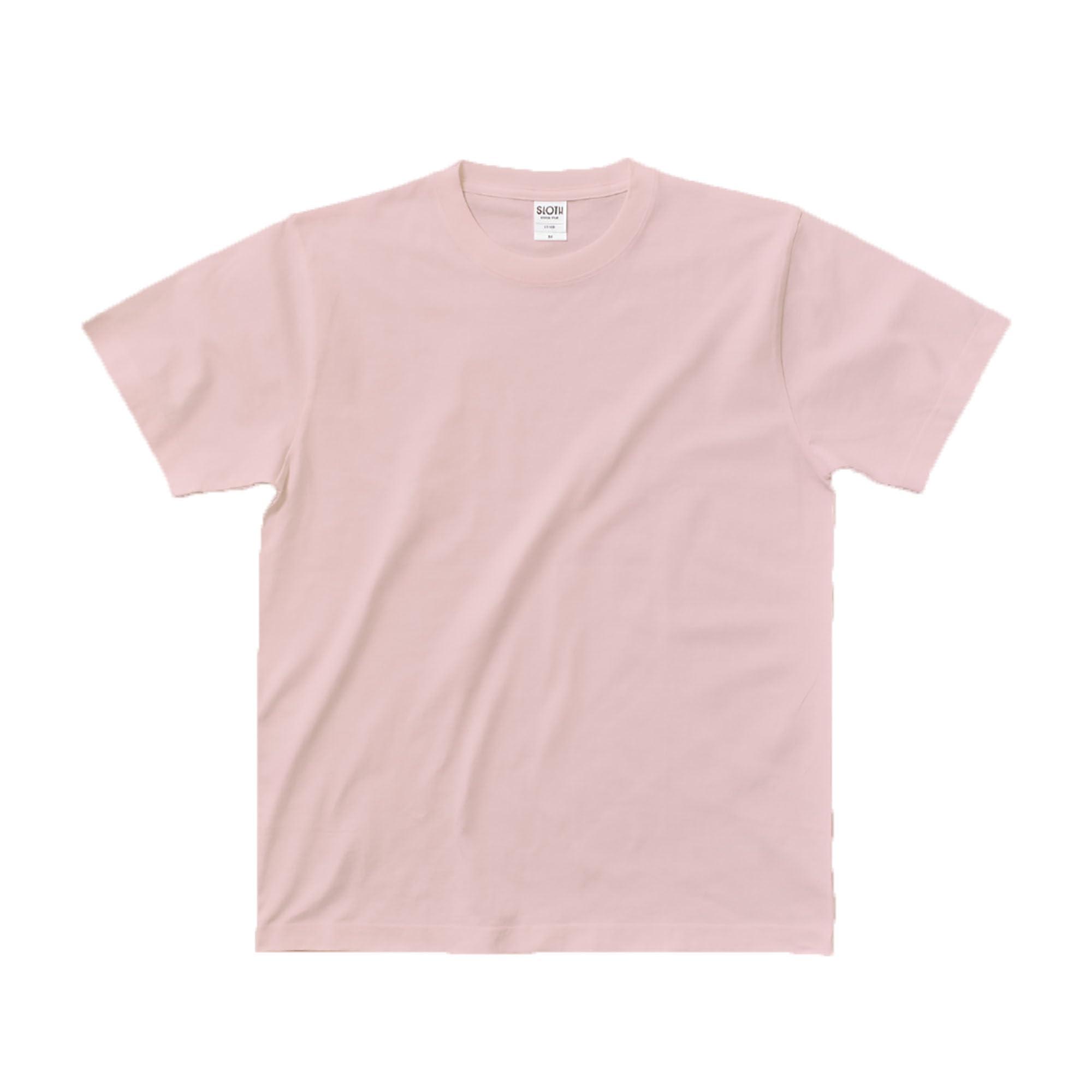 [LifeMax] Regular Organic Cotton T-Shirt Dusty Pink