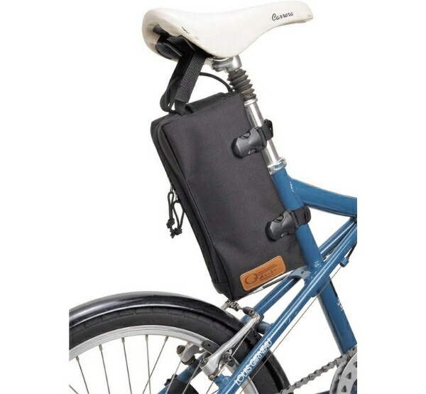 Ostrich Saddle Bag [LP-03] Black