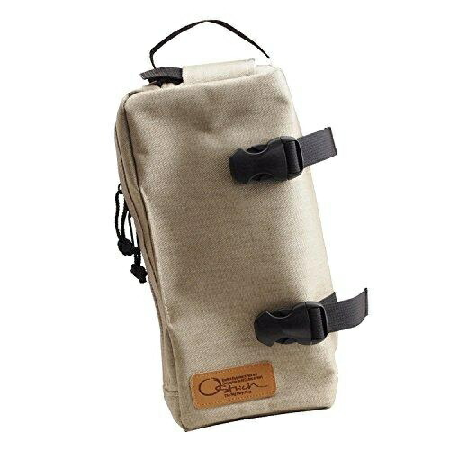 Ostrich Saddle Bag [LP-03] Beige