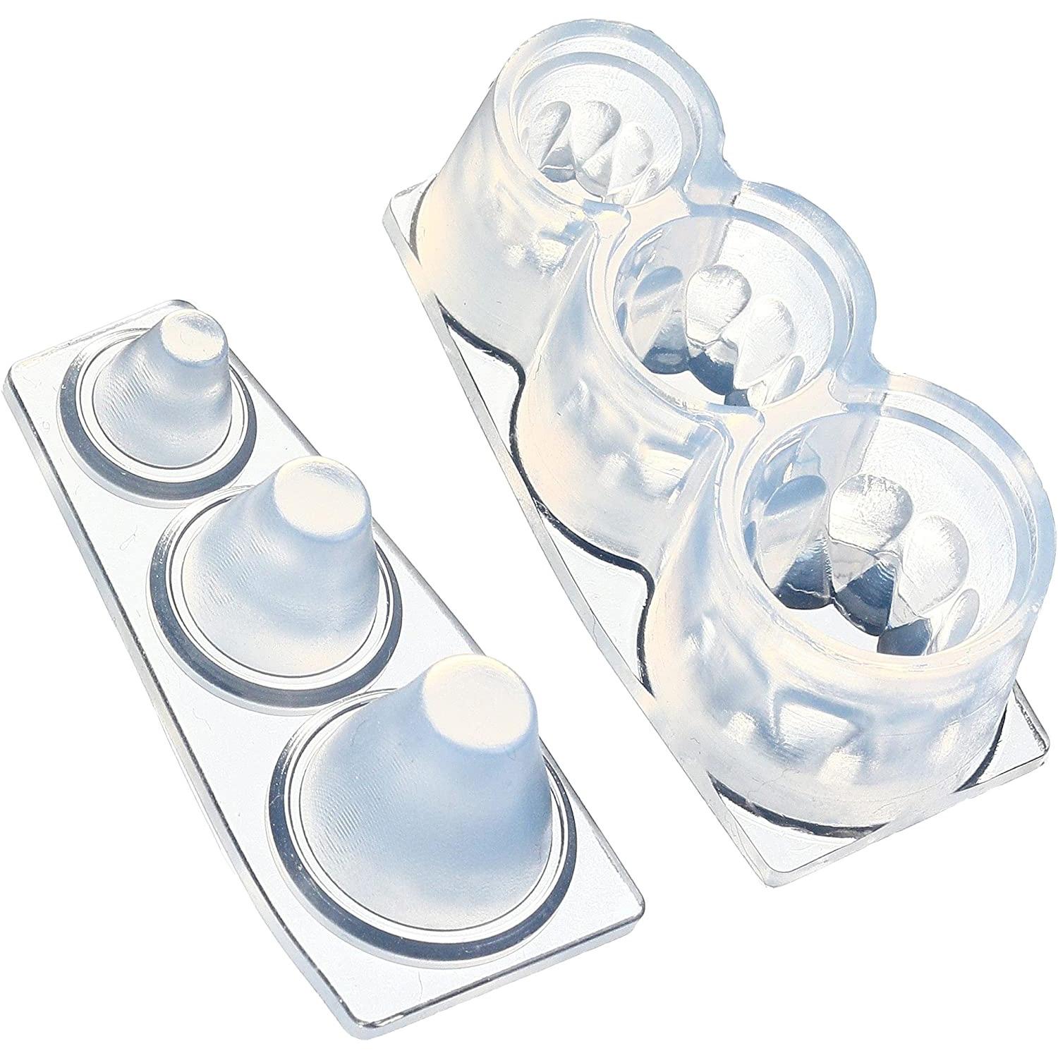 Kamejima Shoten Resin Craft Soft Mold Water Glass Shape 1 Set KAM-REJ-651