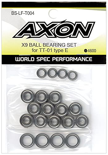 AXON X9 Ball Bearing Set for TT-01 Type E BS-LF-T004