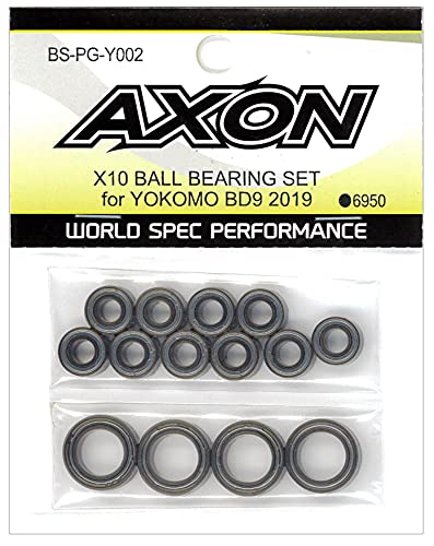 AXON X10 Ball Bearing Set for BD9 2019 BS-PG-Y002 Toy