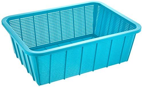 Sekisui PP Square Basket Deep Large Blue K5442