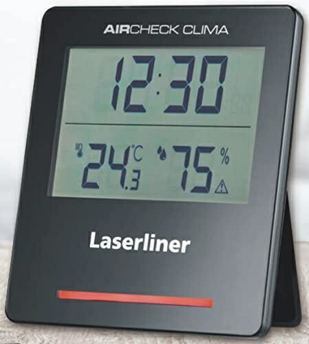 LASERLINER Digital Temperature and Humidity Meter Air Check Clima 082432J