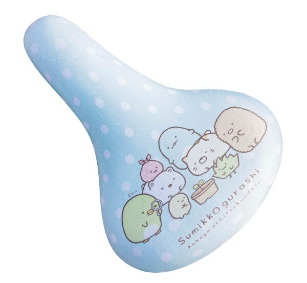 Aile Saddle Cover Full-Color Bike Cap Sumikko Gurashi Dot Kids Size 284-00402/SX-109