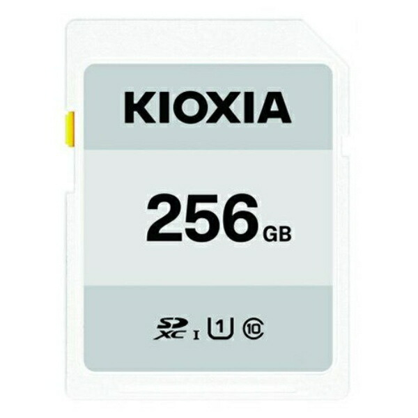 KIOXIA SDXC Memory Card UHS-I 256GB Basic Model KCA-SD256GS