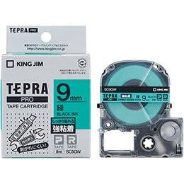 KING JIM Tepla PRO Strong Adhesive Tape 9mm Green KJ-SC9GWX5