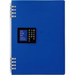 KING JIM TEFRENU Ring Notebook A5 Blue KJ-9854TTE-BLX10