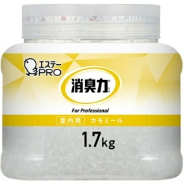 S.T. Deodorant Power Commercial Deodorizer Crush Gel Type Indoor Use Chamomile Main Unit 1.7kg 1 Unit