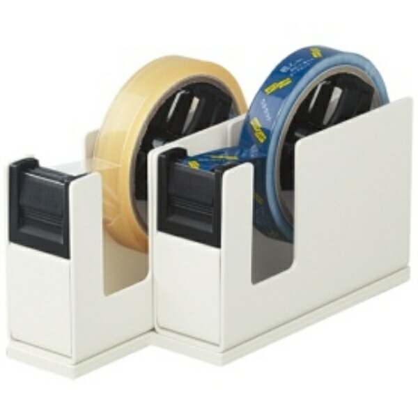 KOKUYO Tape Cutter Calcut 2-Roll Type Light Gray T-SM110LM