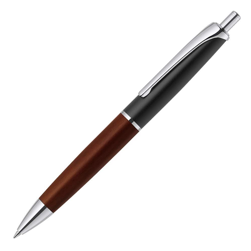 Zebra Oil-Based Ballpoint Pen Fillerlewood Click-Type 0.7mm Black P-BA76-WDBK