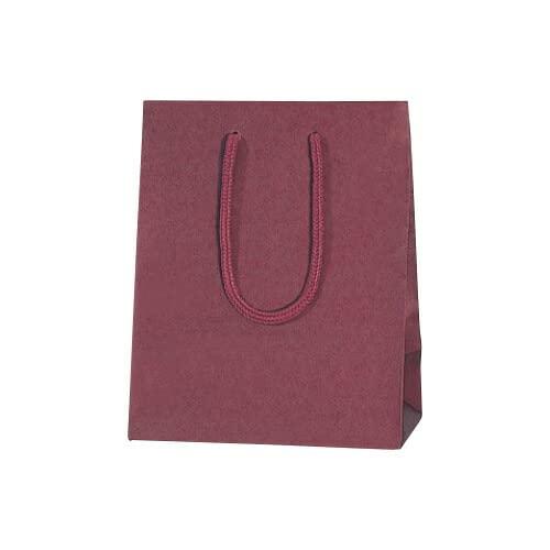 Shimojima Heiko Handle Paper Bag Color Charm Bag 20-12 Burgundy 20x12x25cm 10 Sheets 005330103