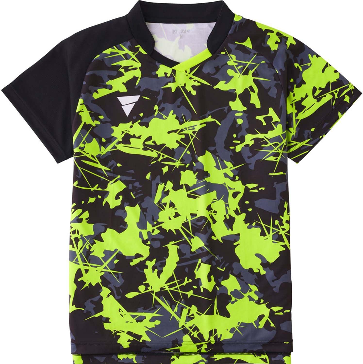 VICTAS Table Tennis Game Shirt & Pants V-GS318 Black (1000) S 512311