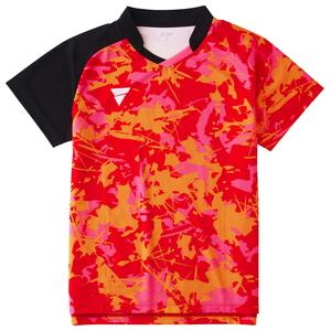VICTAS Table Tennis Game Shirt & Pants V-GS318 Red (9000) XL 512311