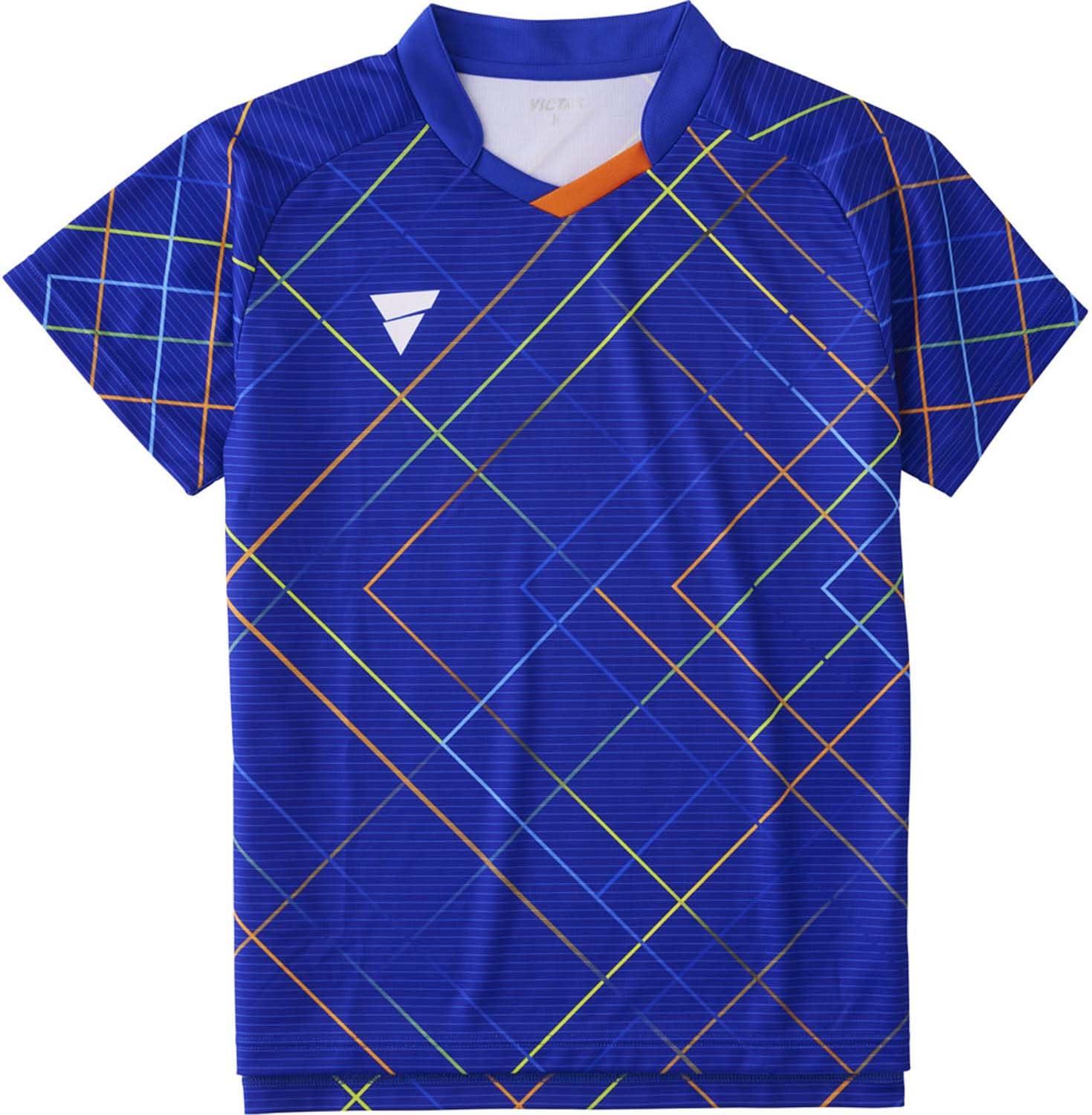 VICTAS Table Tennis Game Shirt & Pants V-GS319 Blue (5000) M 512312