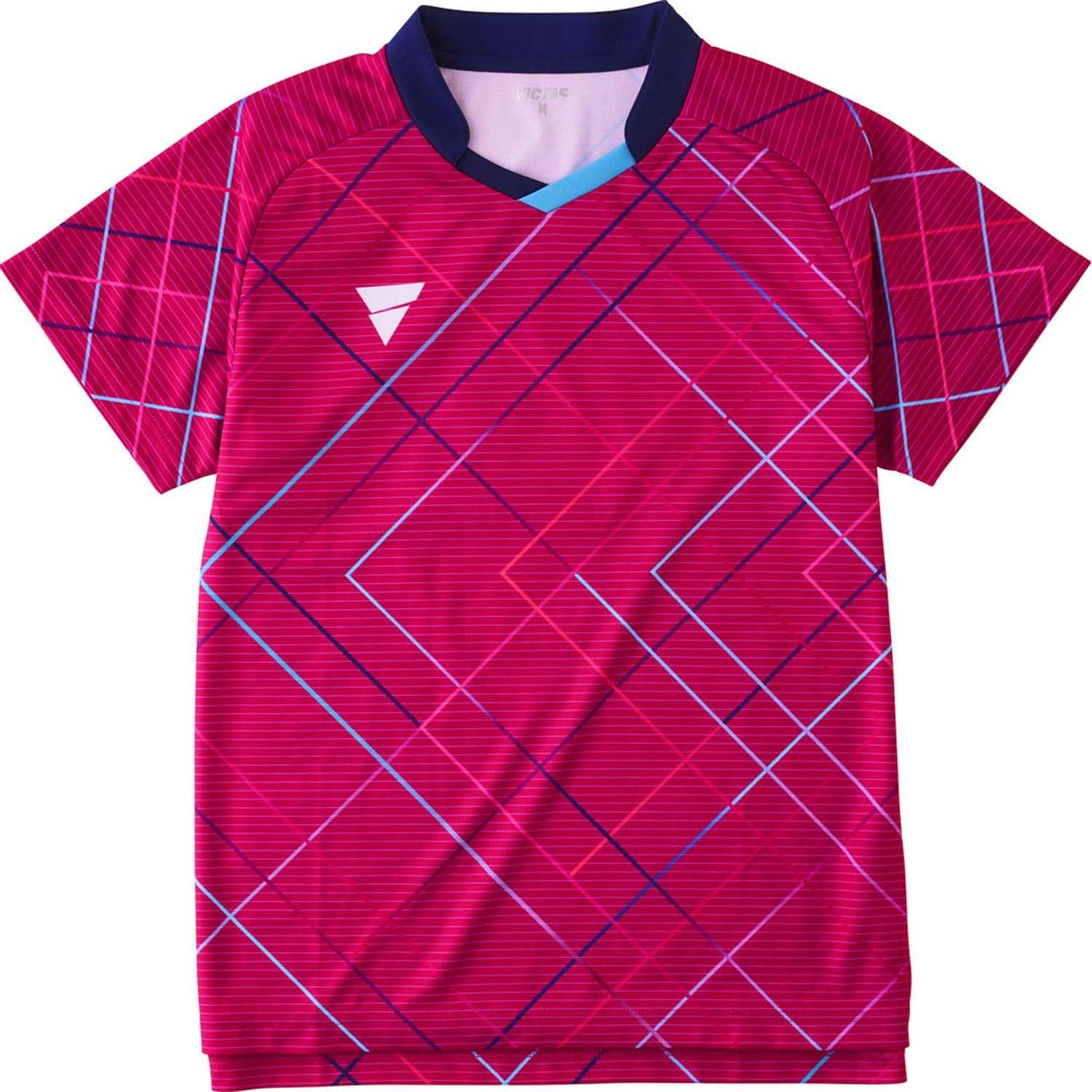 VICTAS Table Tennis Game Shirt & Pants V-GS319 Pink (7000) 3XL 512312