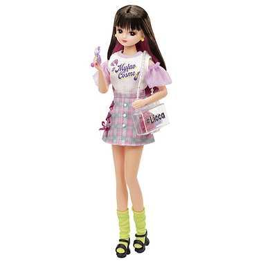 Takara Tomy Licca-chan Doll #Licca #MyFabCosme Dress-Up Pretend Play Toy For Ages 3 and Up