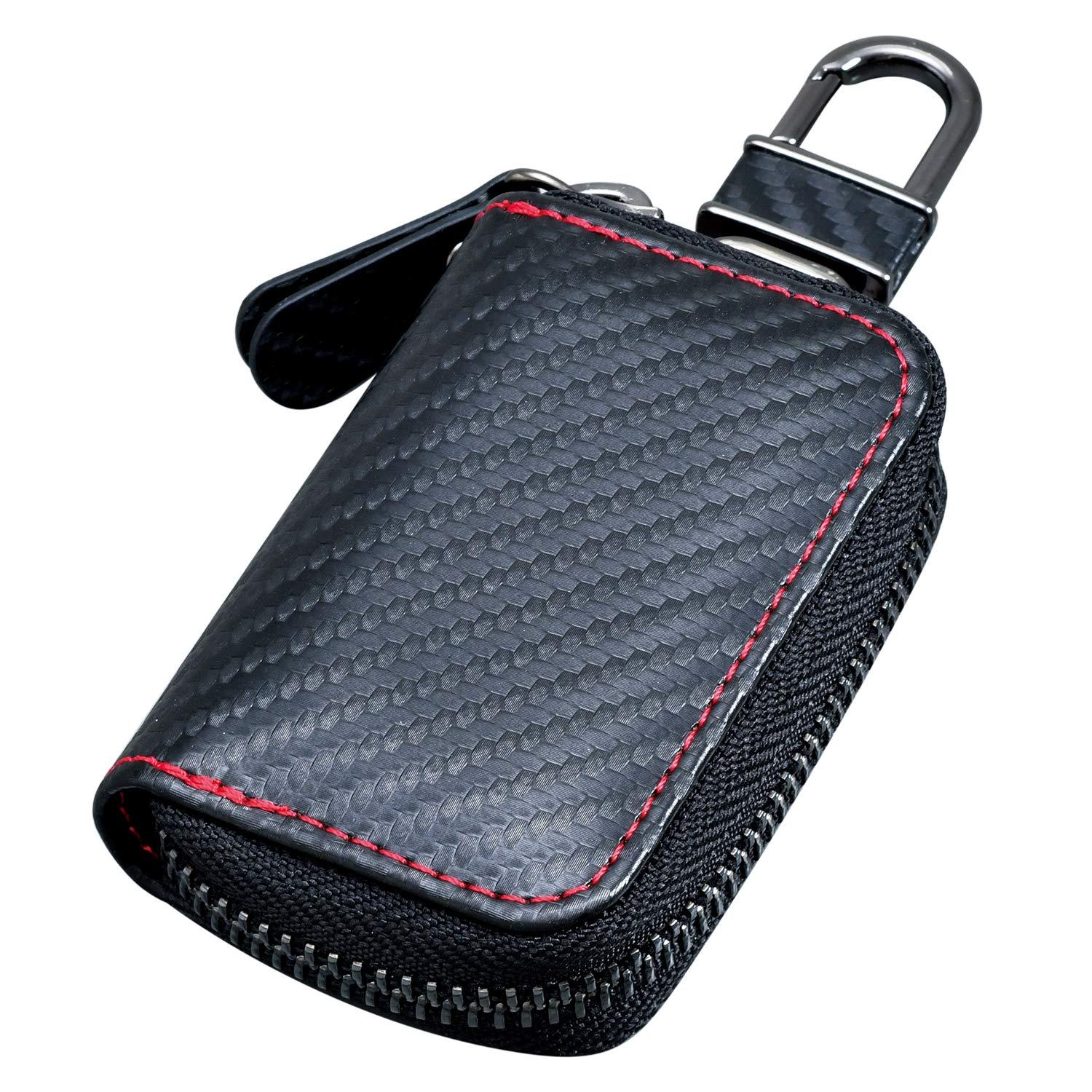 SEIWA Car Accessories Smart Key Case Carbon Black WA11