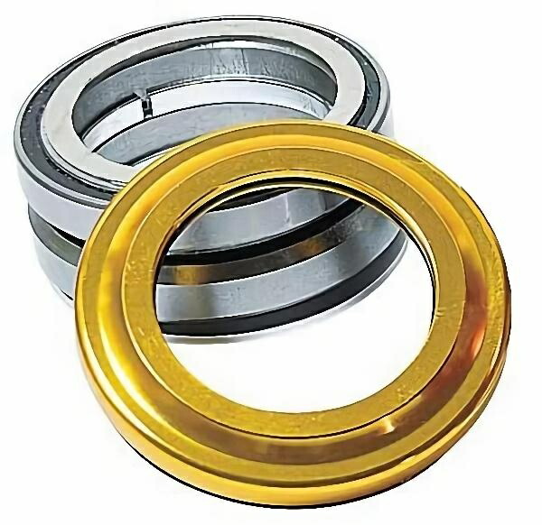 Avedio Headset IS5 Lightweight Aluminum 1-/1/8 Gold 70564 for Bicycles