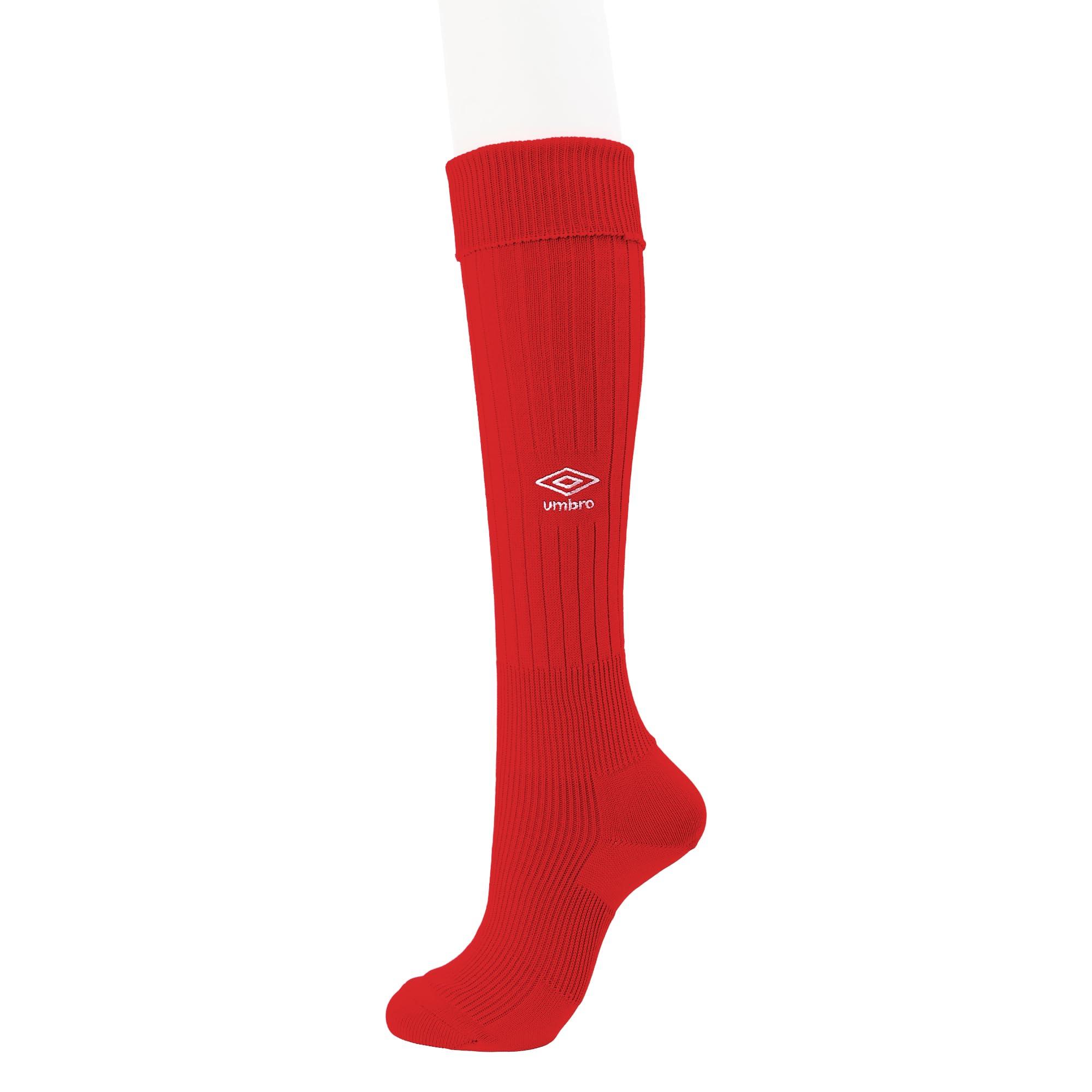 [Ambro] Stockings Socks Soccer Futsal Team One-Point Game Match Kids Adults Junior Kids MRED(UAS8402) 22-24