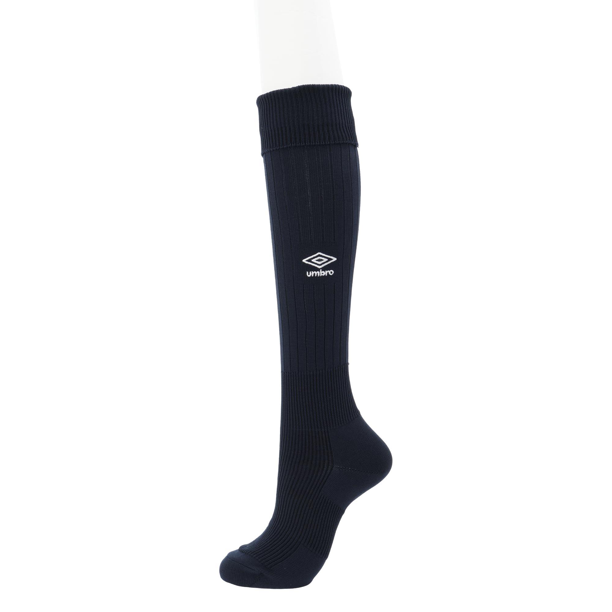 [Umbro] Socks Stockings Soccer Futsal Team One-Point Game Match Kids Adults Junior Kids NVY (UAS8402) 28-30