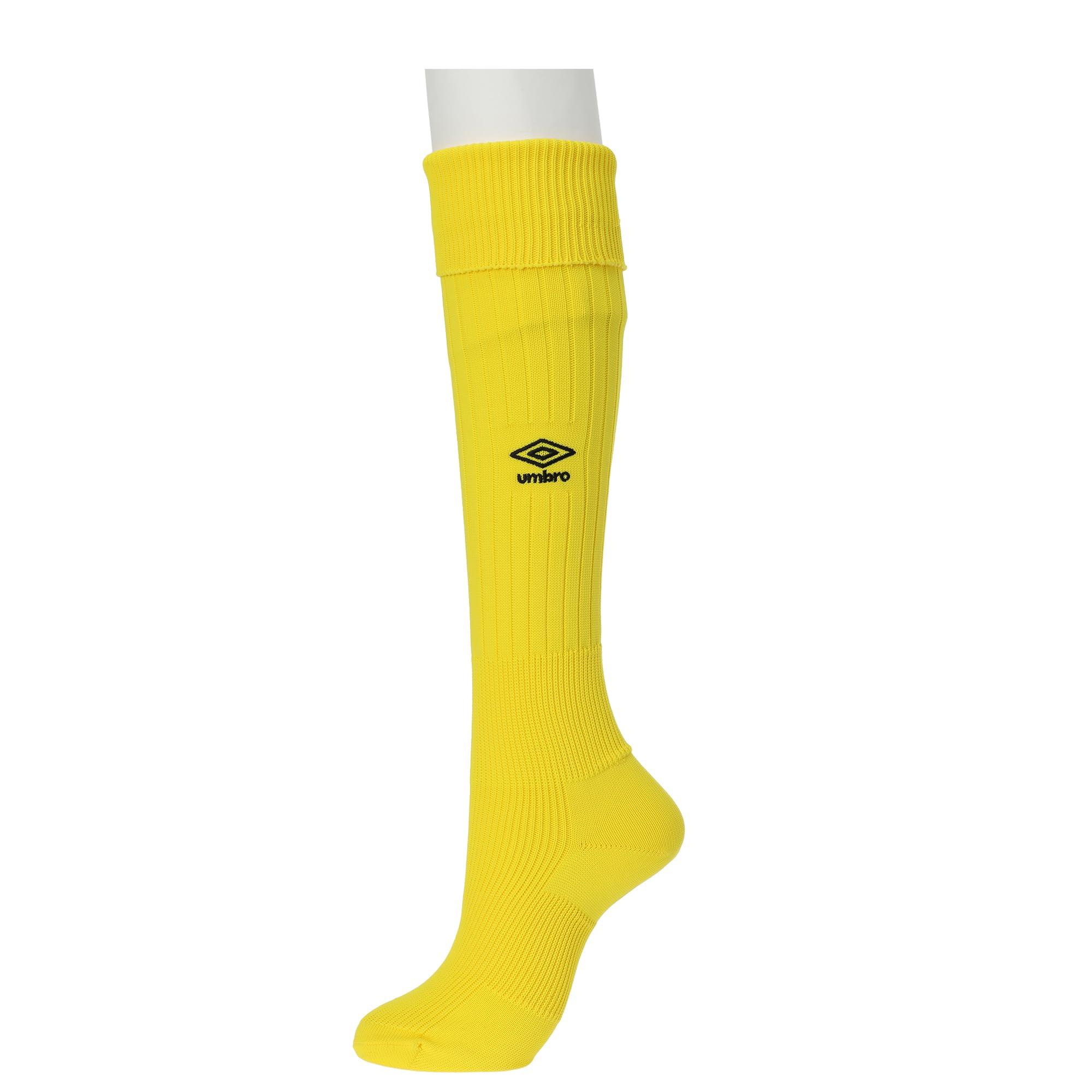[Umbro] Socks Stockings Soccer Futsal Team One-Point Game Match Kids Adults Junior Youth YEL(UAS8402) 25-27
