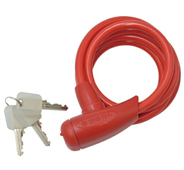 Mintai Wire Lock [MT-203] Red Keyhole Shutter with Bracket Included MT-203 Red