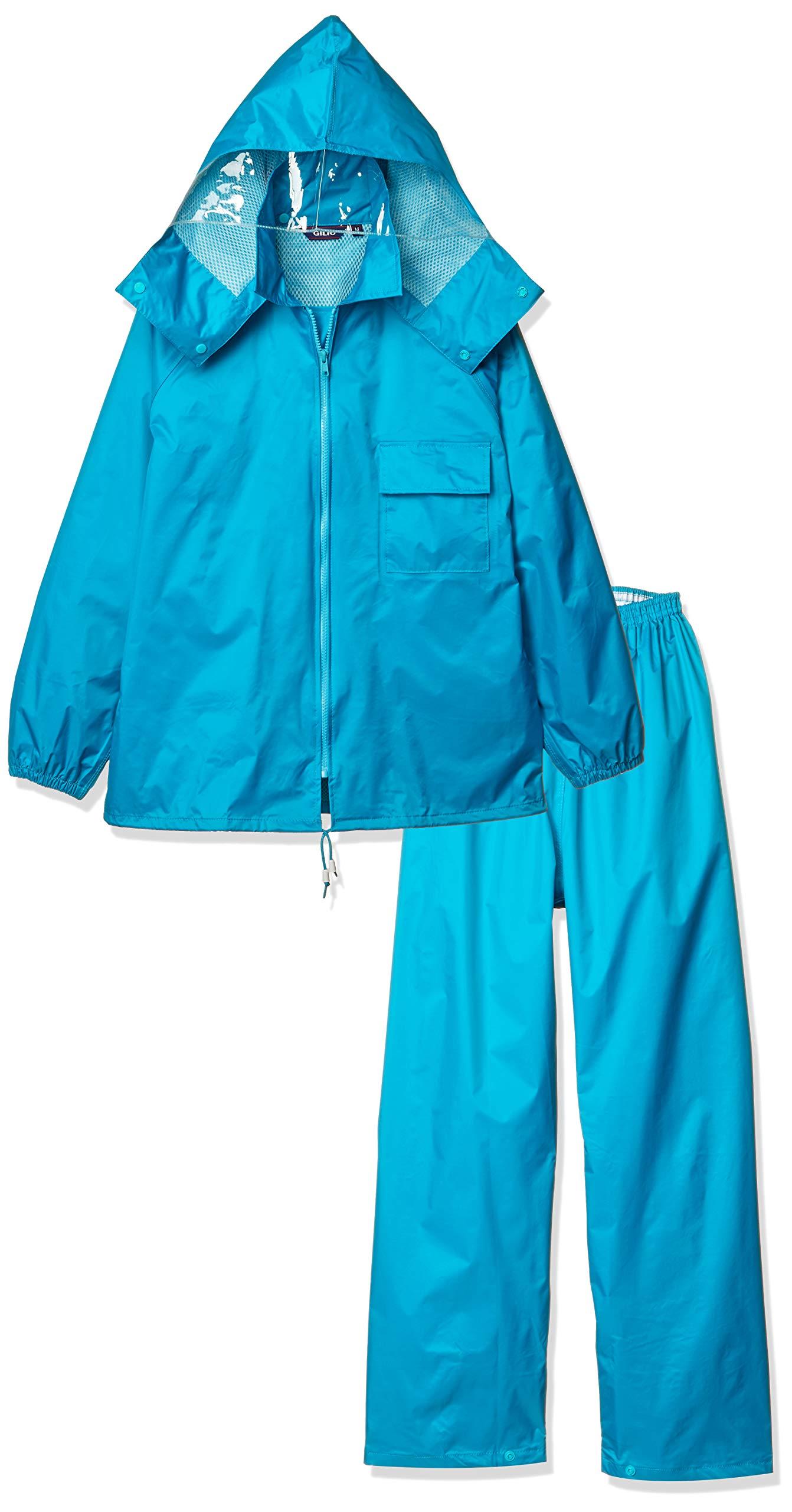 [Kajimeiku] Select Rain Suit Select Rain Suit Turquoise Japan LL (Equivalent to Japanese Size 2L)
