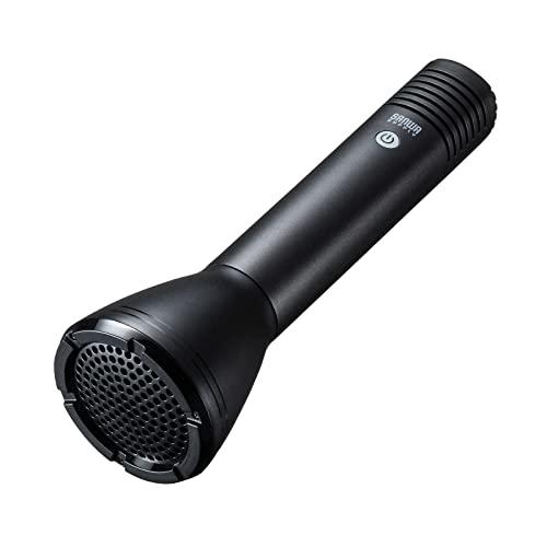 Sanwa Supply Handheld Microphone-Type Amplifier Speaker MM-SPAMP11N