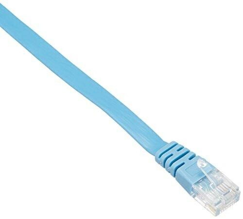 Sanwa Supply UTP Enhanced Category 5 Twisted Pair Flat Cable 5m Light Blue LA-FL5-05LBK