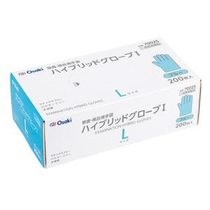 [OOSAKI] Hybrid Glove I Blue L 200-count High-Capacity Latex-Free General Medical Device 70025