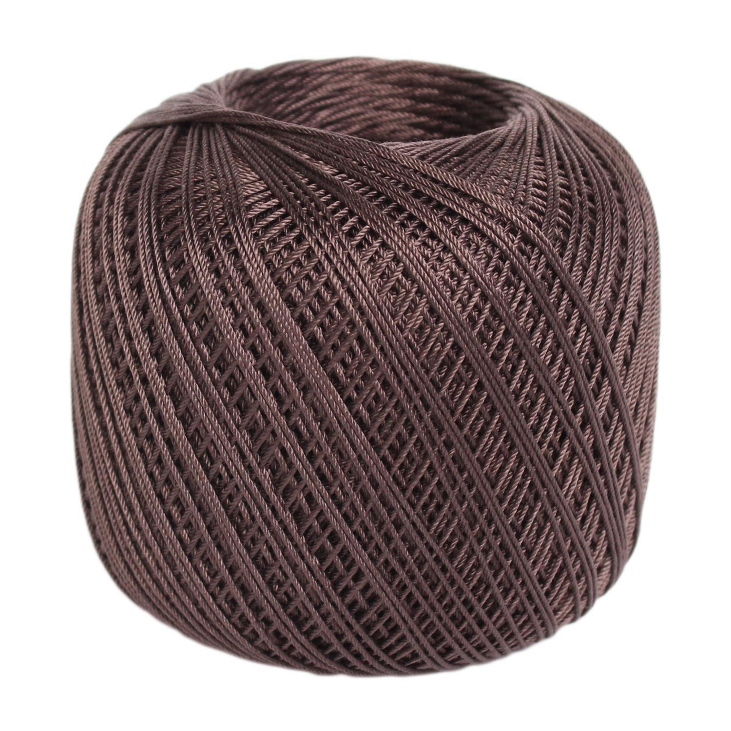 Olympus Thread Emy Grande Lace Thread Medium Weight Col.739 Brown Tone 50g Approx. 218m