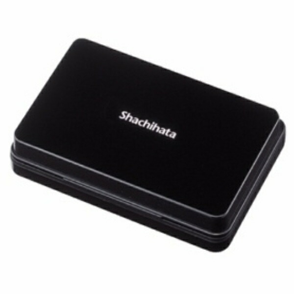 Shachihata Large Stamp Pad, Black HGN-3-K, 1 piece