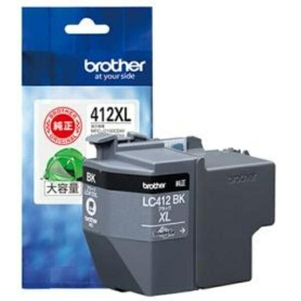 Brother Ink Cartridge Black High Capacity LC412XLBK 1 piece