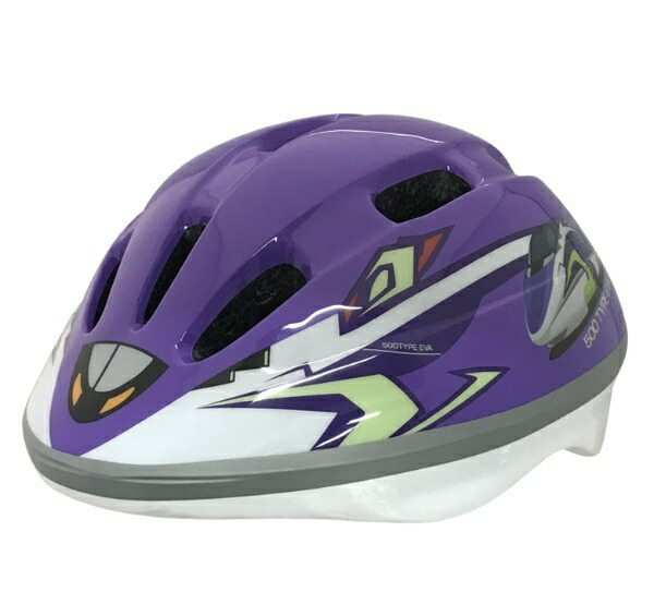 Kanack Kids Helmet JR West Japan 500 TYPE EVA Evangelion Unit-01 H-005