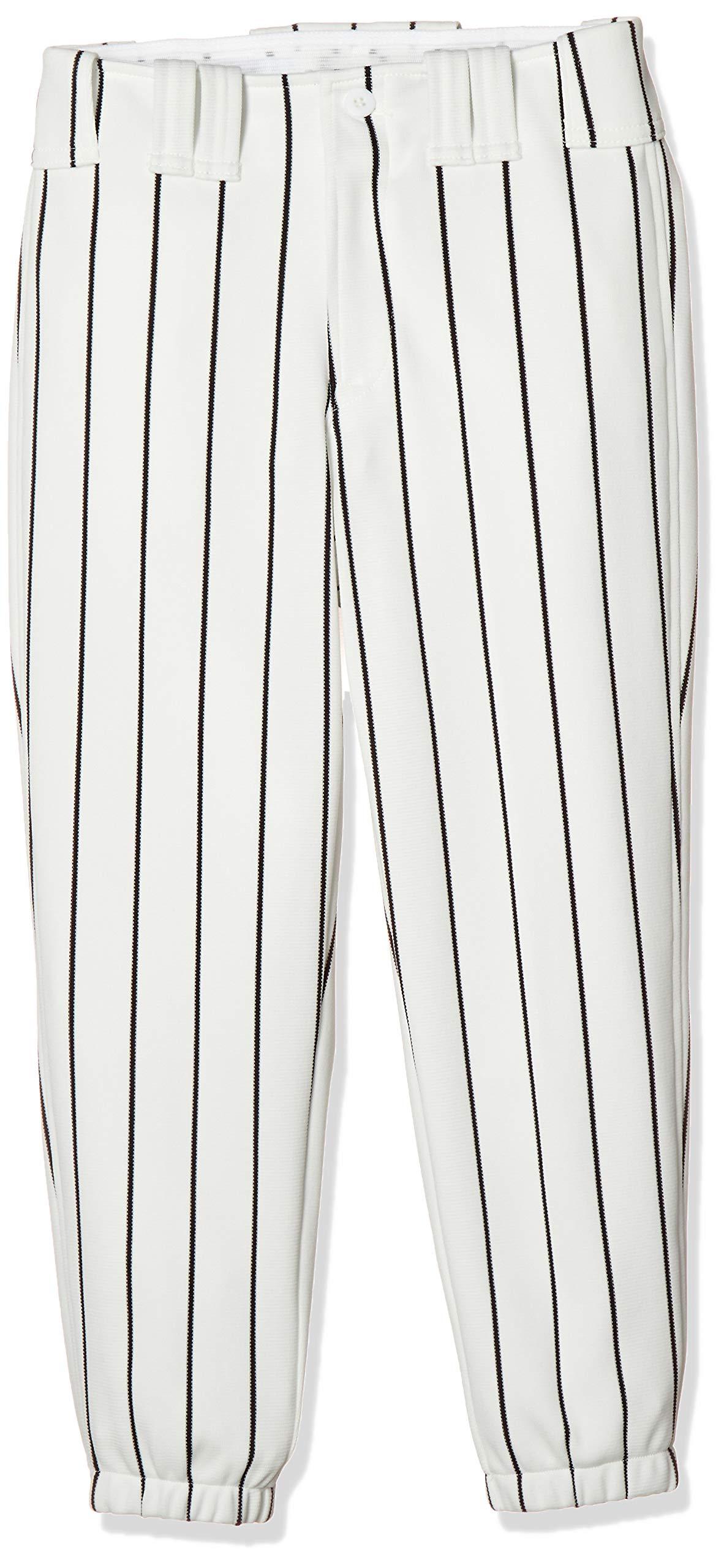[SSK] Baseball Wear Junior Striped Regular Pants [Junior] UP002JR Boys White × Black (1090) Japan Size 140 (Equivalent to Japanese Size 140)