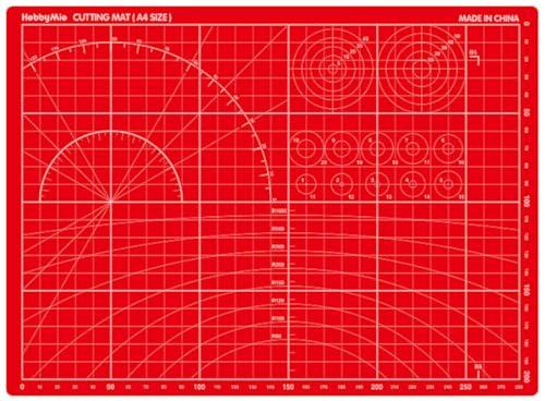 Doyusha Large Glass Cutting Mat, Red Hobby Tool