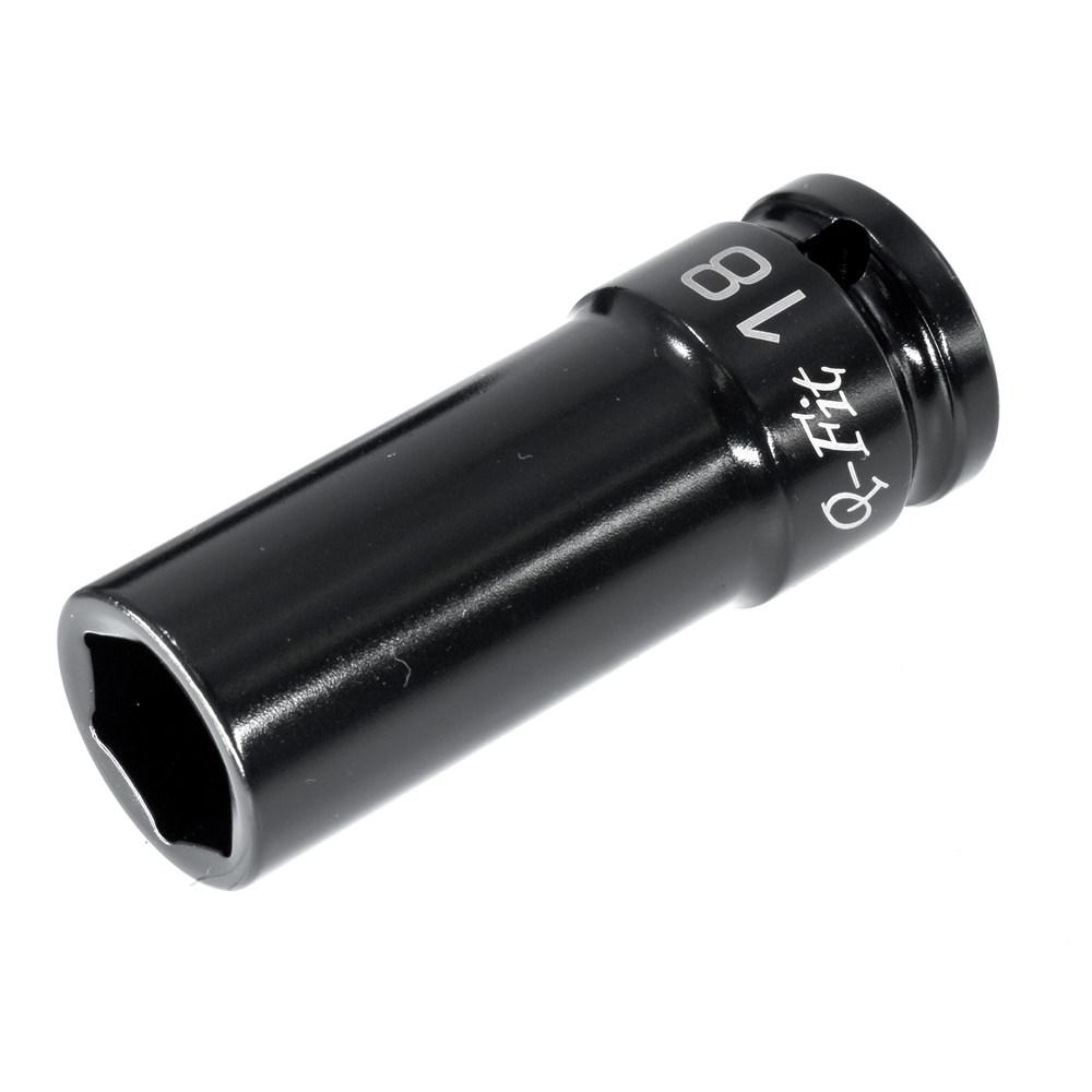 Astro Products Q-Fit 1/2DR Impact Deep Socket 18mm | Impact-Ready Socket Impact Deep