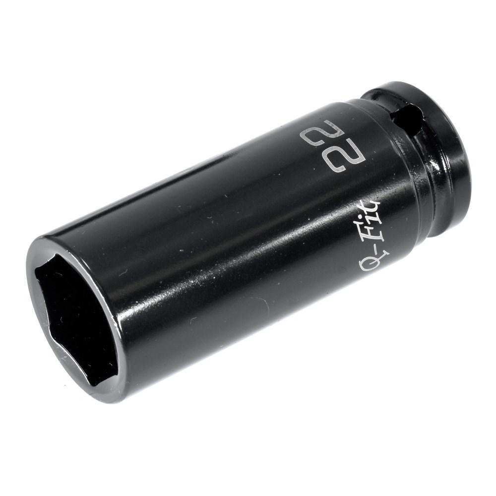 Astro Products Q-Fit 1/2DR Impact Deep Socket 22mm | Impact-Ready Socket Impact Deep