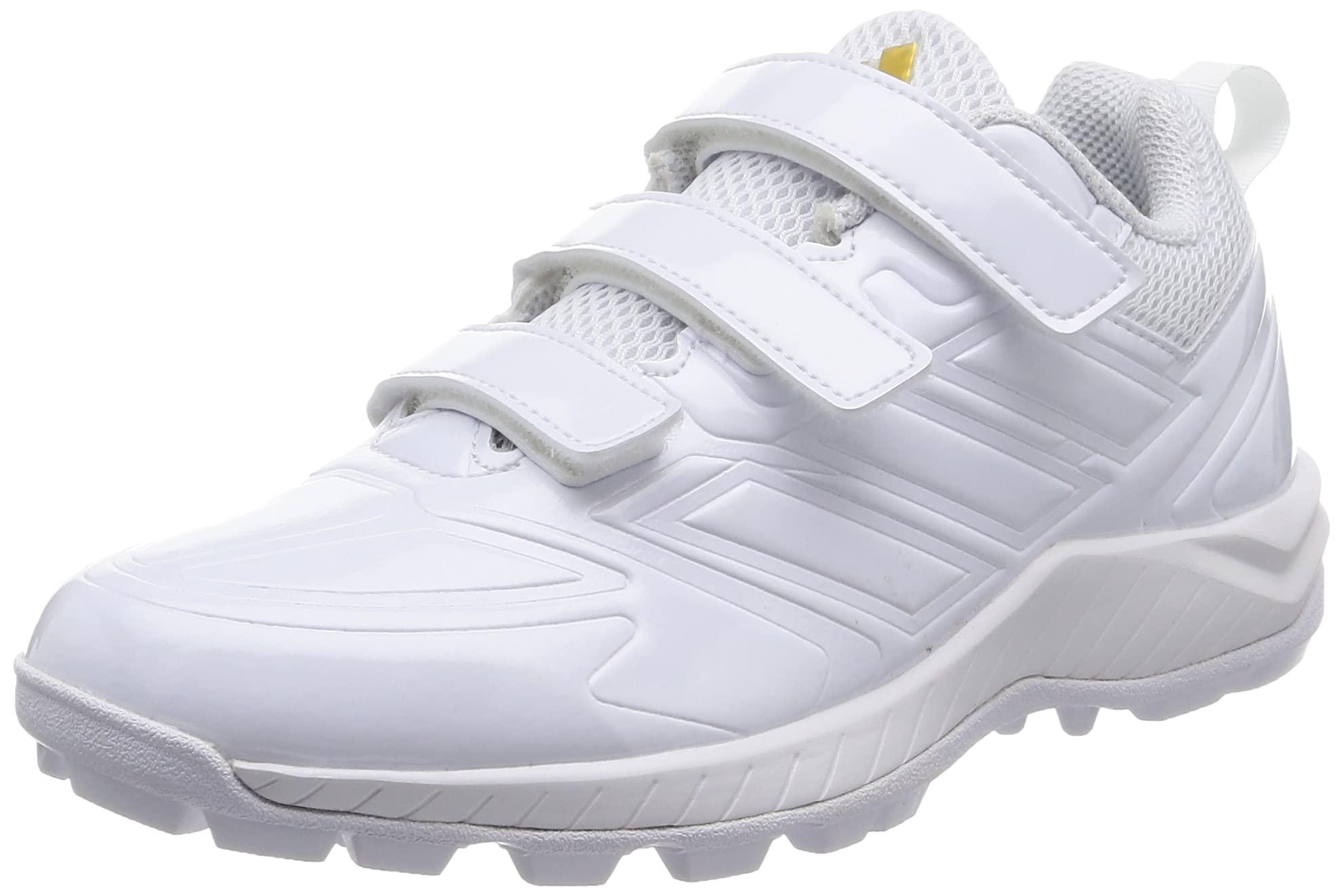 [Adidas] Baseball Spikes Japan Trainer AC Baseball Spikes LIJ12 Kids Footwear White/Footwear White/Gold Metallic (GW1958) 23.0 cm