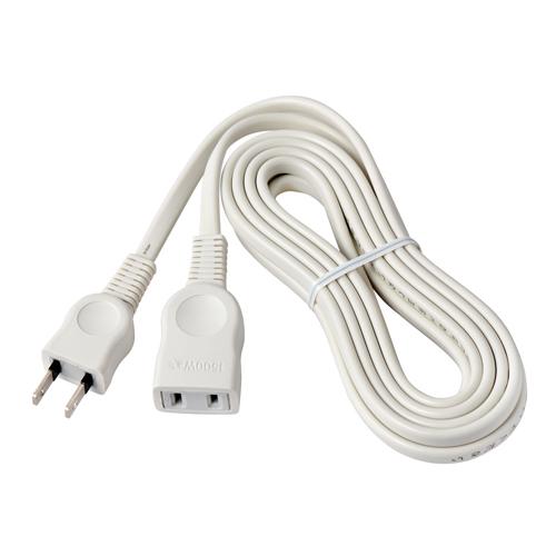 AC125V/15A x 3m Extension Cord (with Tracking-Resistant Cover)