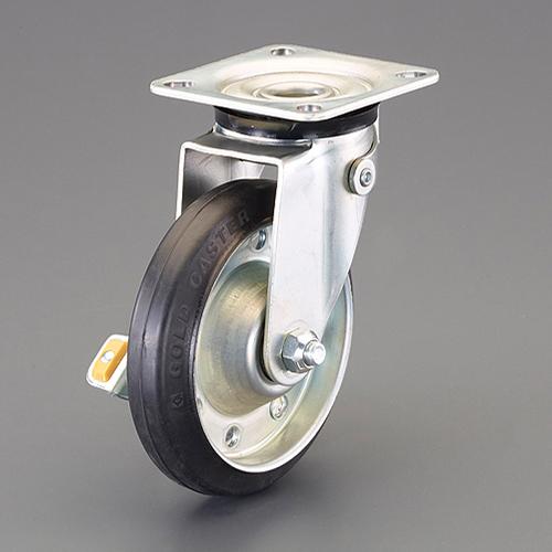 150mm casters (swivel/lock switchable, left brake)