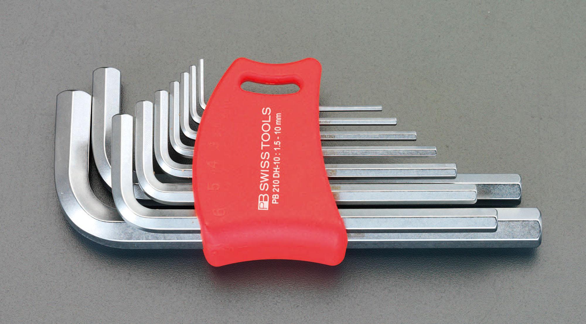 1.5–10 mm / 9-piece set [Hexagon] wrench