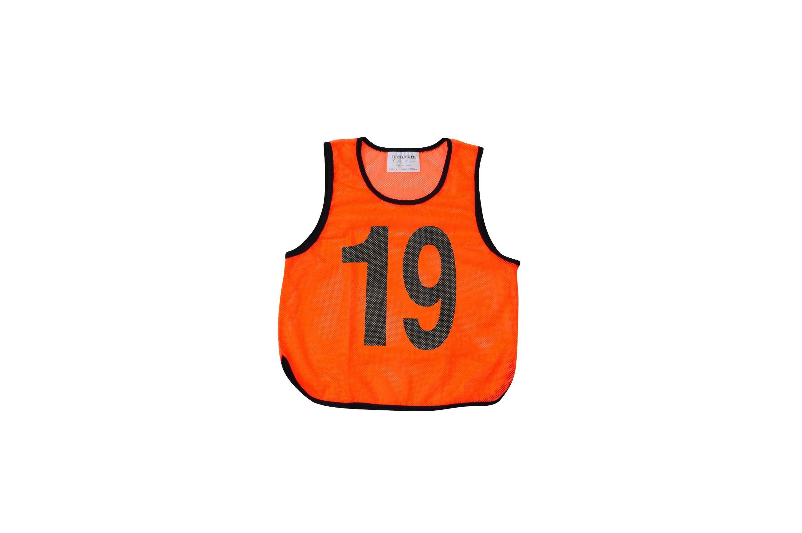 TOEI LIGHT Mesh Vest Junior Orange No.19 B-6324V19